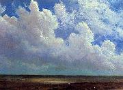 Albert Bierstadt Beach Scene painting